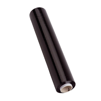 Handstretchfolie, (schwarz) 6 Rollen 23 my, 270 lfm